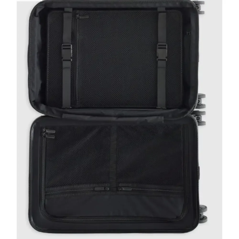 NEW Quince Expandable Small Carry On Suitcase BLACK TSA Lock Spinner Wheels - Picture 4 of 10